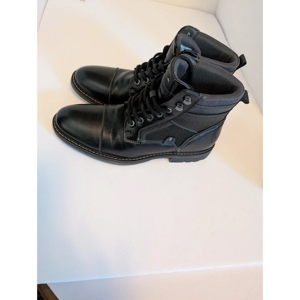 Men's Sonoma Black Boots Size 8 1/2 New Without Box
